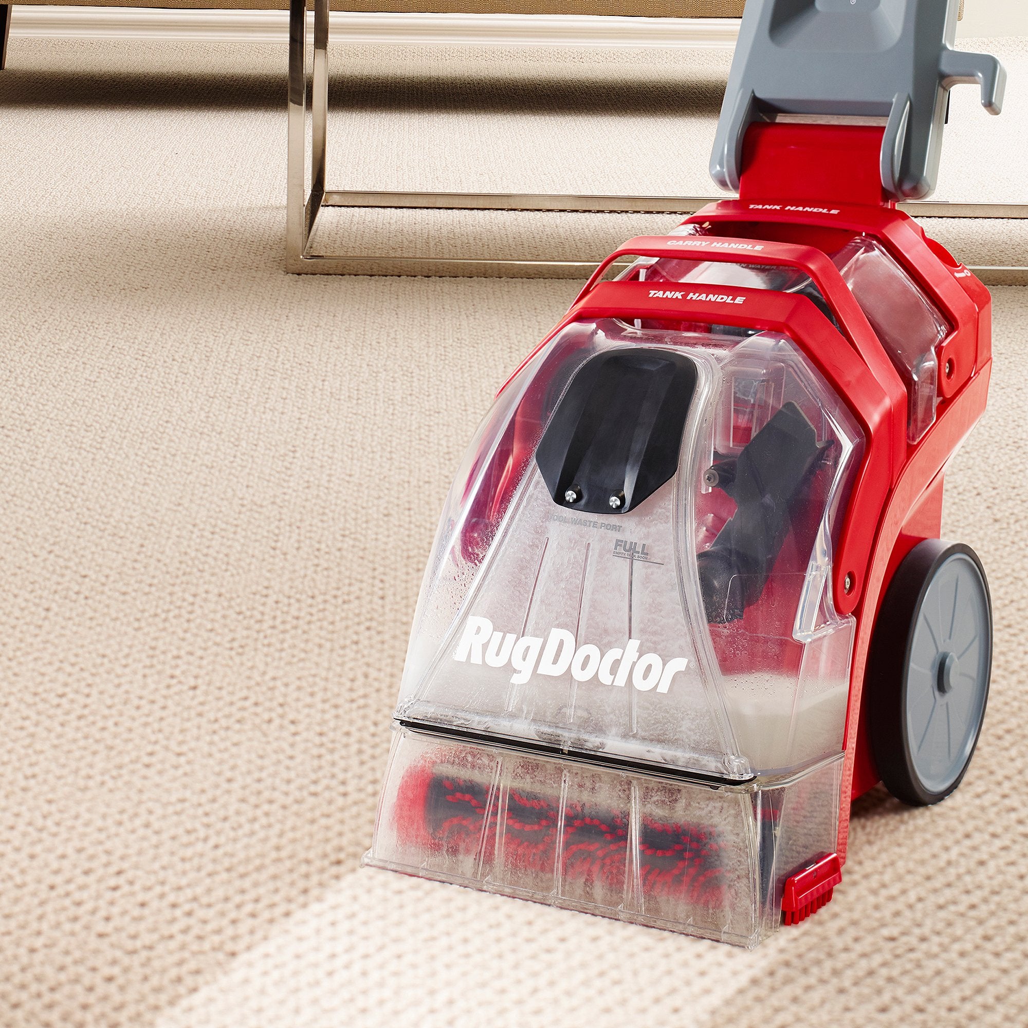 Rug Doctor Deep Carpet Cleaner - Upright - Red/Gray