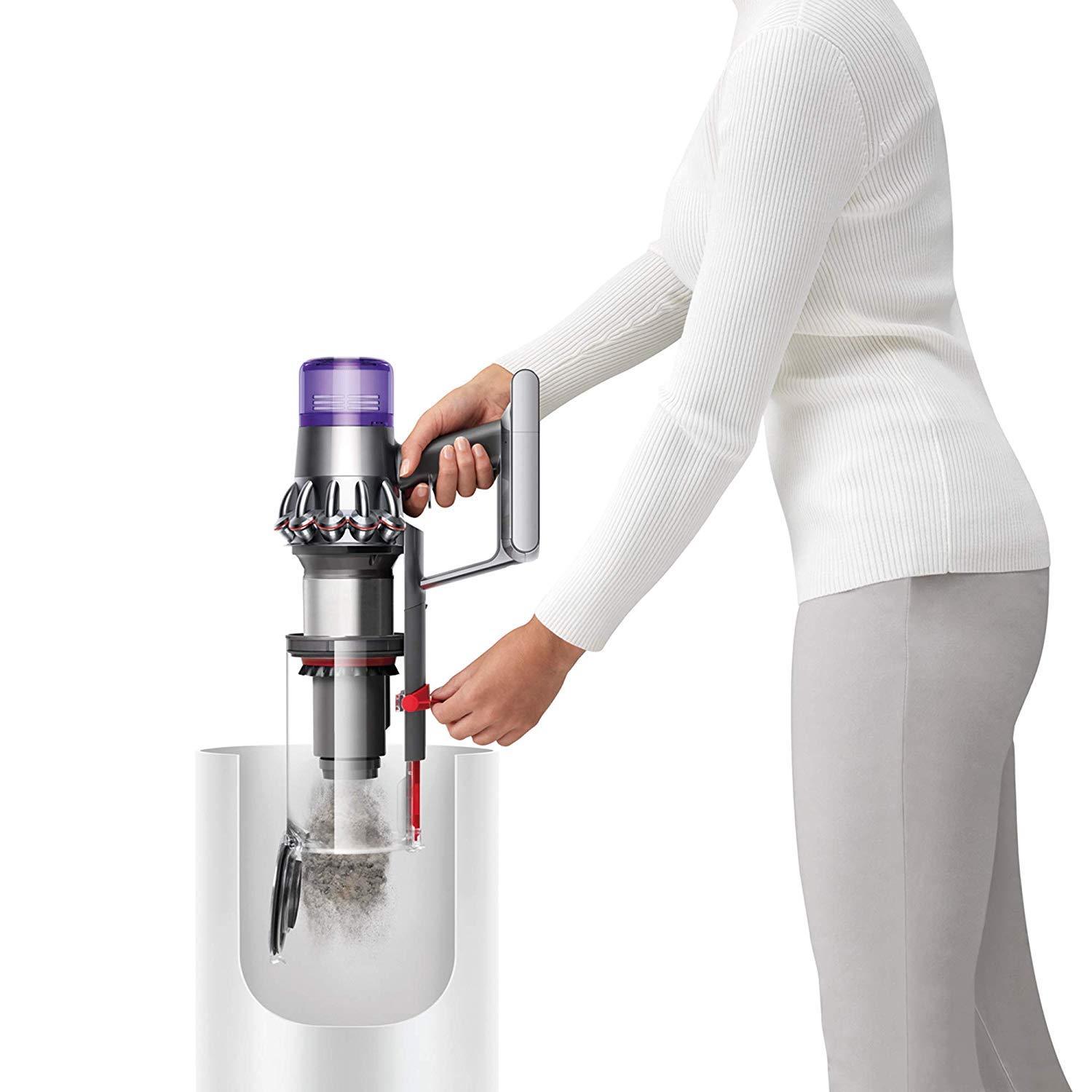 Dyson V11 Torque Drive Handheld Portable Stick Vacuum Cleaner with Manufacturer's Warranty - Includes Mini Motorized Tool + Combination Tool + Crevice Tool + Soft Dusting Brush and Stiff Bristle Brush