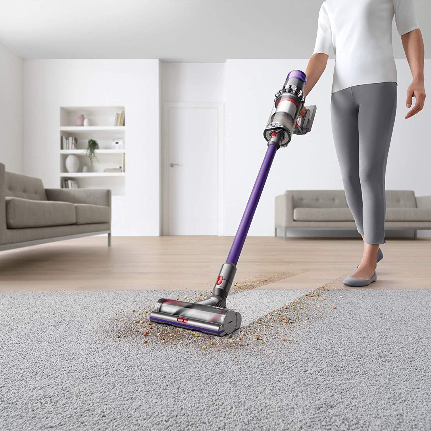 Dyson V11 Animal Cord-Free Vacuum Cleaner with Manufacturer's Warranty - Includes Mini Motorized Tool + Combination Tool + Crevice Tool and Stiff Bristle Brush